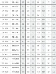 Shower 100x140 Riva Dikdörtgen Monoblok Duş Teknesi