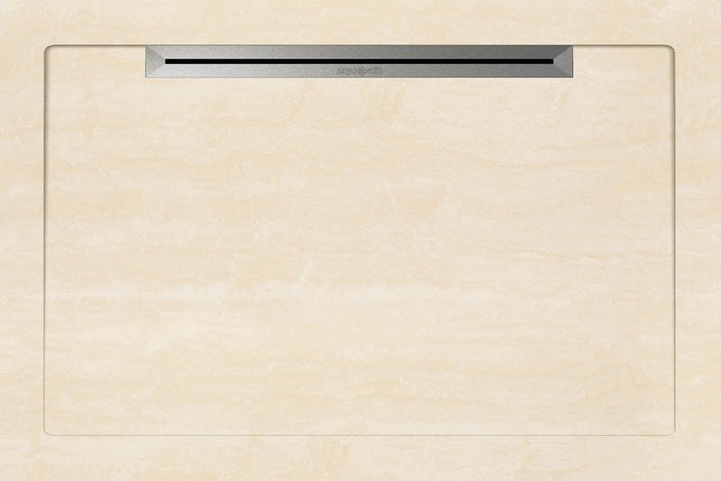 Aquanit | 80x120 Porselen Duş Karosu Bianco