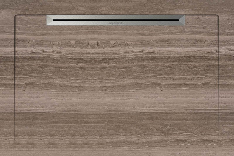 Aquanit | 80x120 Porselen Duş Karosu Vizon