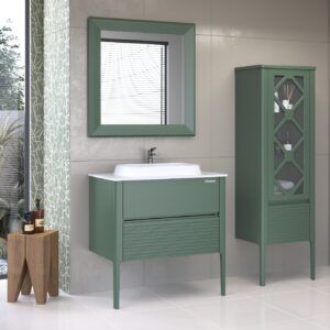 Shower Asya 80 cm Banyo Dolabı