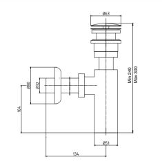 E.C.A. | ELEGANT LAVABO/EVİYE SİFONU