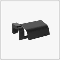 Csk Galaxy Kapaklı Tuvalet Kağıtlık Mat Siyah