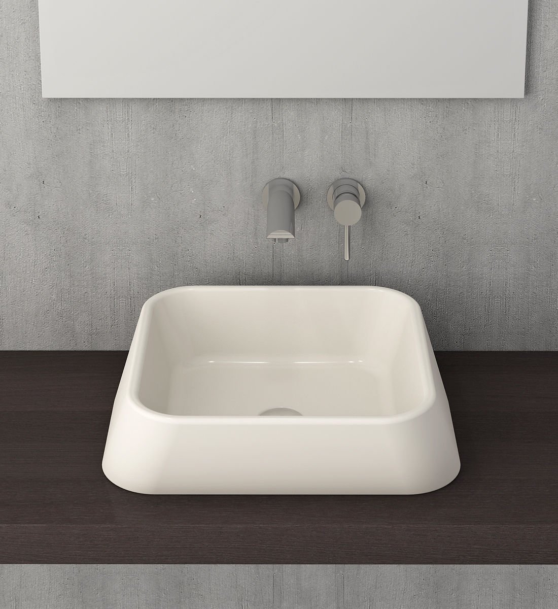 Bocchi Firenze Çanak Lavabo Parlak Bisküvi