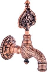 LPD Desenli Özel Osmanlı Musluğu Bakır