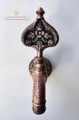 SB Hamam Taslı İkili Desenli Özel Osmanlı Musluğu Bakır
