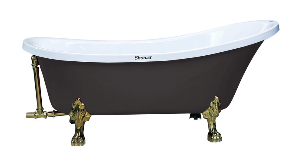 Shower Leopard Aslan Ayaklı Küvet