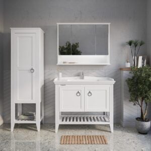 Shower Florya 100 cm Banyo Dolabı