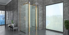 Shower Special 100x110 Ön Cephe Sabit, Yandan Girişli, Dikdörtgen Kabin