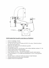 Newarc Elite Fotoselli Lavabo Bataryası 510523