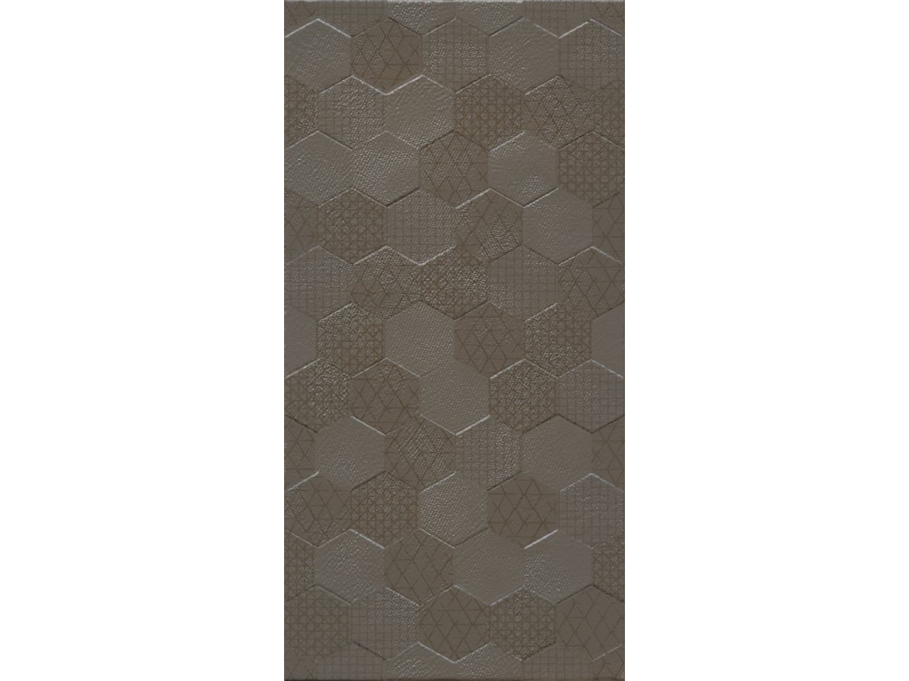 Kale | 30x60 RM-8203 GRAFEN HEXAGON KAHVE