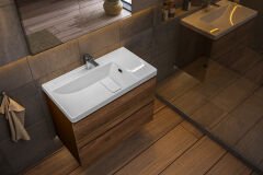 Esvit Lapino Quattro 60 cm Mobilya Uyumlu Lavabo