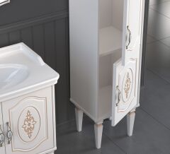 Shower Anadolu 80 cm Banyo Dolabı Boy Dolaplı - Aytaşı/Altın