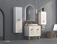 Shower Arte 100 cm Banyo Dolabı Boy Dolaplı - Aytaşı