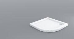 Shower 130x130 Baffin Oval Flat Duş Teknesi (h:7 cm)