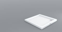 Shower 90x90 Bothina Kare Flat Duş Teknesi (h:7 cm)