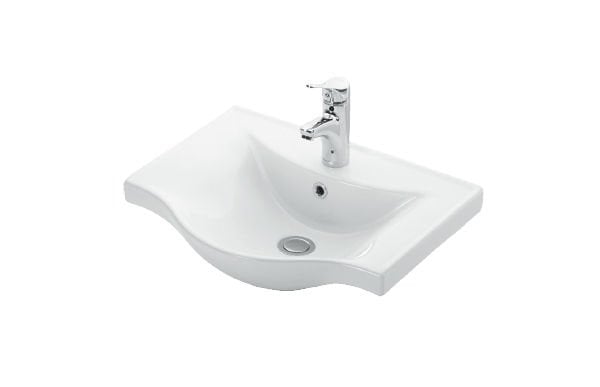 Esvit Lapino Basic 55 cm Mobilya Uyumlu Lavabo