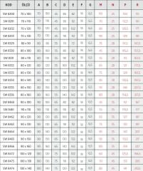 Shower 80x100 Allison Oval Asimetrik Flat Duş Teknesi (h:7 cm)