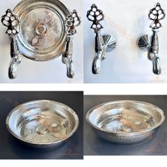 LPD Hamam Taslı İkili Osmanlı Musluğu Krom 1/2