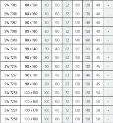 Shower Artmina 80x140 Dikdörtgen Küvet