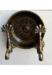 LPD Hamam Taslı İkili Tavroz Osmanlı Musluğu Antik 1/2