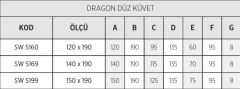 Shower Dragon 150x190 Özel Oturmalı Küvet