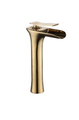 LPD Şelale Çanak Lavabo Bataryası PVD Gold