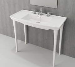 LPD 38x38 Tezgah Üstü Siyah Dekorlu Lavabo