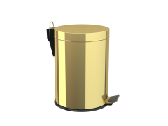LPD 5 lt Pedallı Çöp Kovası / Altın