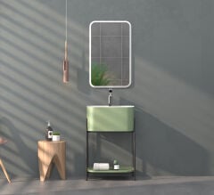 Shower İron 3 Banyo Dolabı Sardunya