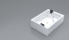 Shower Zeus 120x200 Özel Jakuzi Ekstra Sistem