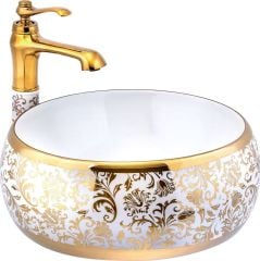 LPD 40 cm Oval Tezgah Üstü Lavabo