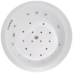 Shower Anka 180x180 Düz Oturmasız Jakuzi