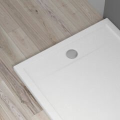 Shower 100x100 Kare Slim Flat Duş Teknesi (h:5 cm)