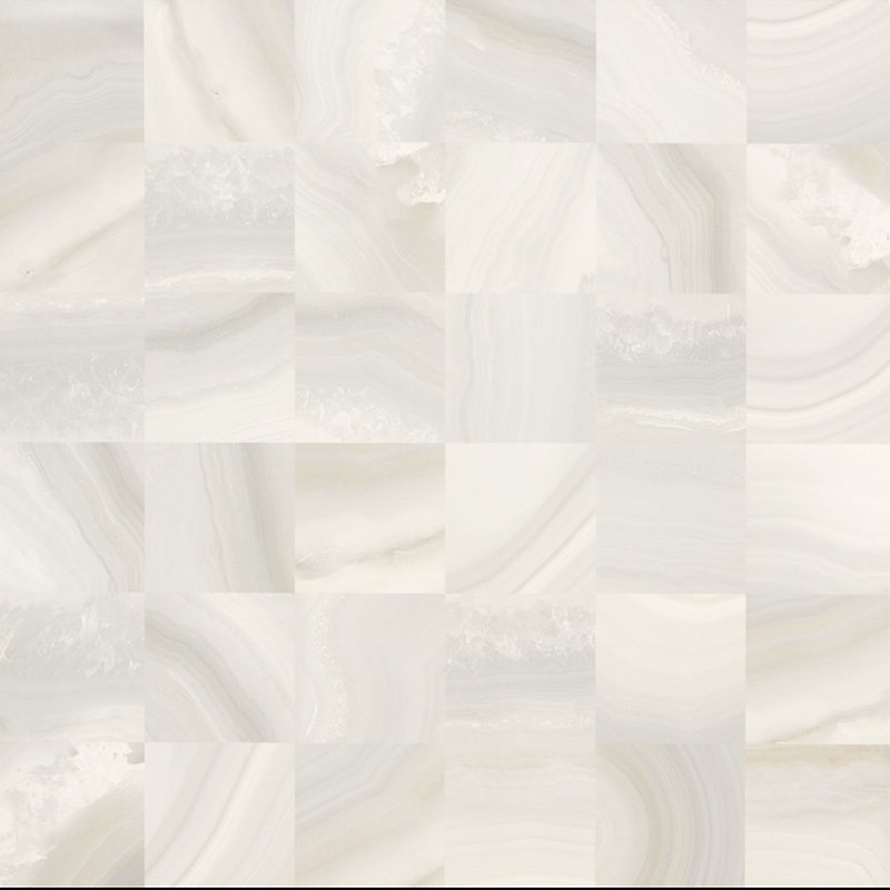 SERRA | 60*60 AGATHA BEYAZ DEKOR  ''Paket fiyatıdır.''