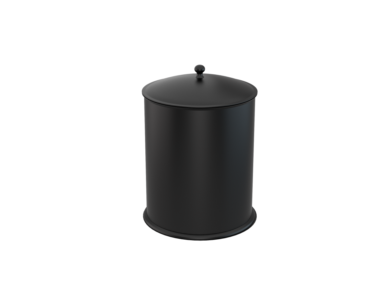 LPD Siyah Çöp Kovası