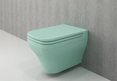 Bocchi Scala Asma Klozet Mat Mint Yeşil