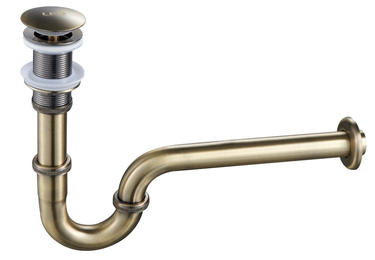 LPD ANTİK LAVABO SİFONU (BUTON DAHİL)