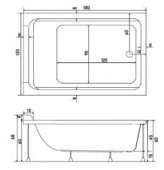 Shower120x180 Olimpos Özel Jakuzi