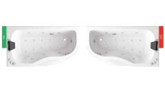 Shower 100x180 Marjinal Mini Basamaklı Özel Jakuzi