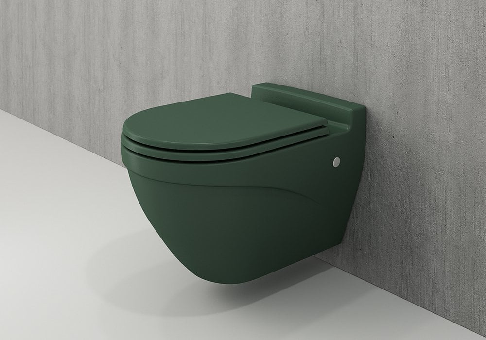 Bocchi Taormina Asma Klozet Mat Yeşil