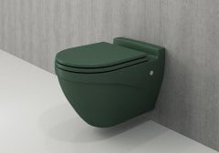 Bocchi Taormina Asma Klozet Mat Yeşil