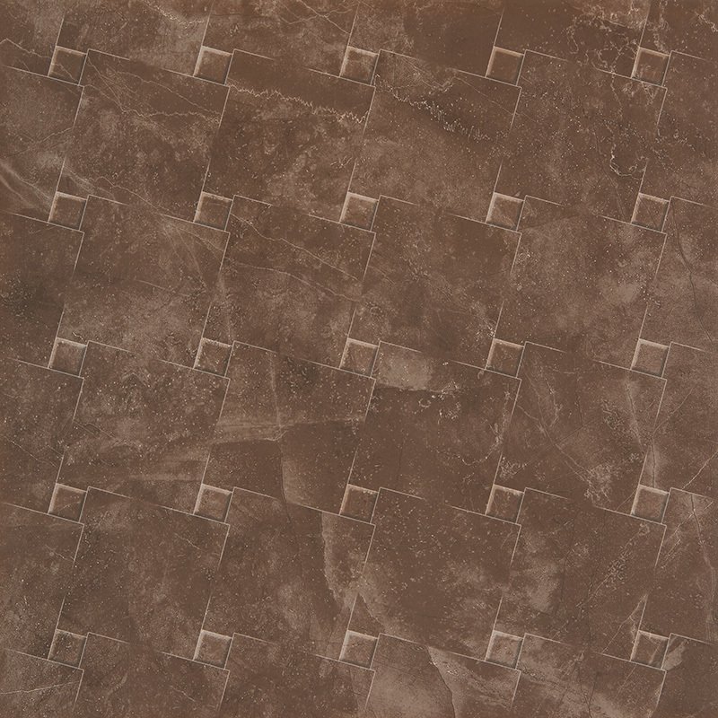 SERRA | 60*60 AVANGARD KAHVE PARLAK DEKOR ''Paket fiyatıdır.''