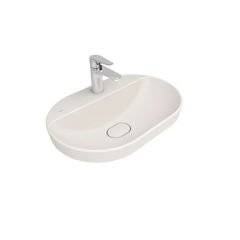 Kale Zero 2.0 Yarı Gömme Oval Lavabo Mat Inci 60X40 Cm