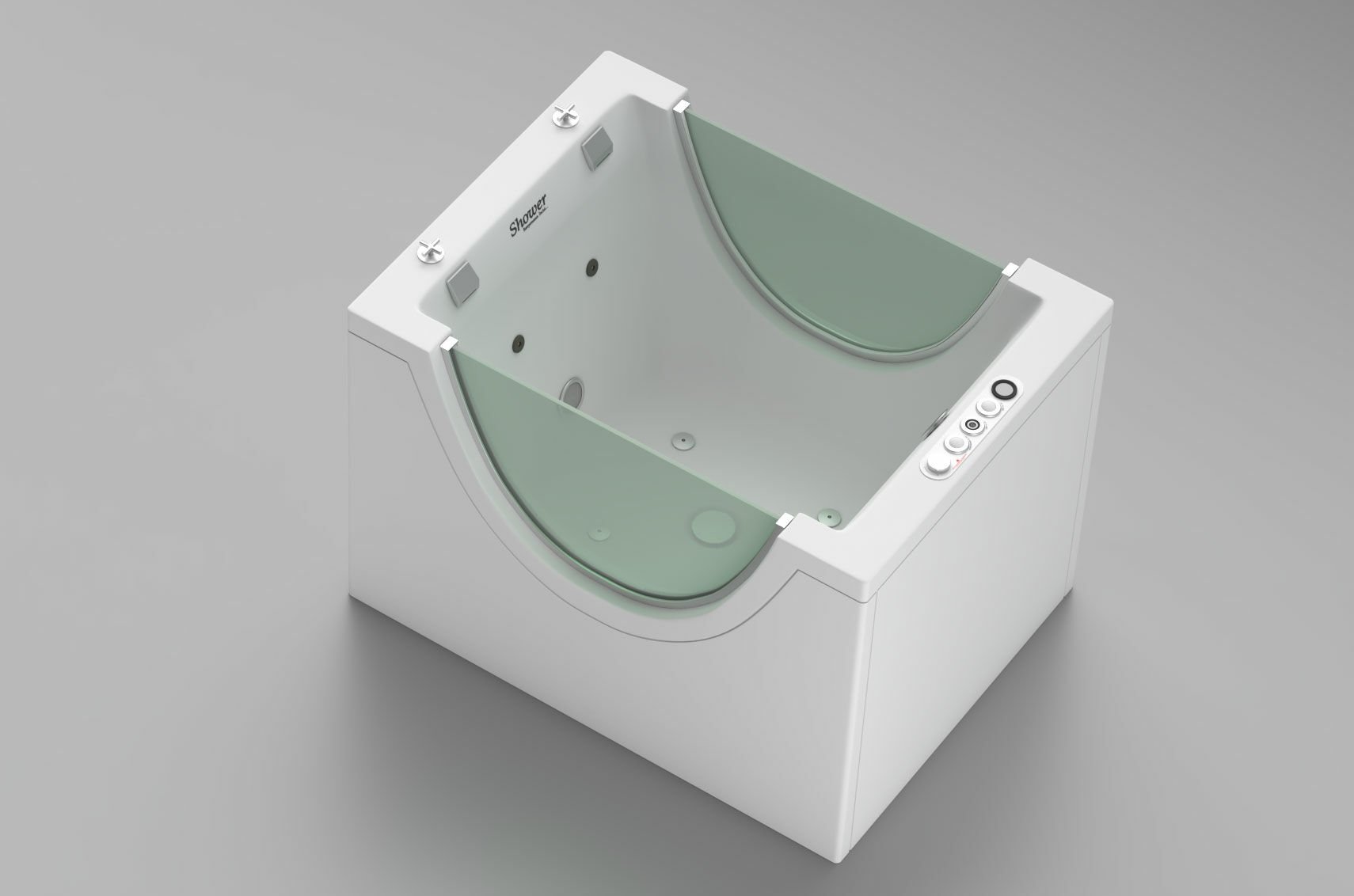 Shower 90x120 Baby Spa Bebek Jakuzisi