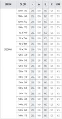 Shower Sedna Ev Tipi Sauna