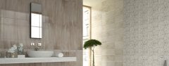 SERRA | 60*60 CODE 511 CAMELIA CAPPUCINO&SEDEF BEYAZ YER DEKOR ''Paket fiyatıdır.''