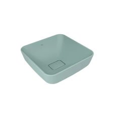 Kale Zero 2.0 Kare Çanak Lavabo Mat Adaçayı Yeşili 40X40cm