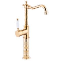 LPD Luna Çanak Lavabo Batarya PVD Gold