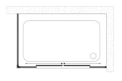 Shower Boss 90x140 2 Sabit 2 Açılır Yan Panelli Tekne Üzeri Kabin