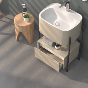 Shower İron 2 Banyo Dolabı Sahra